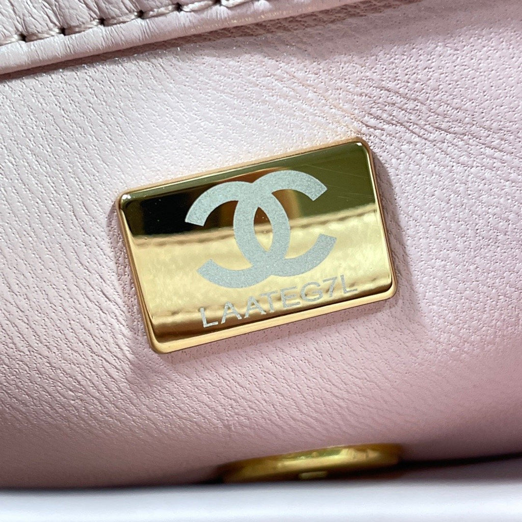 CHLMini GlamIap Bag Gold Hardware PiNike For Women Handbags, Shoulder Bags 6.7in/17cm AS3365
