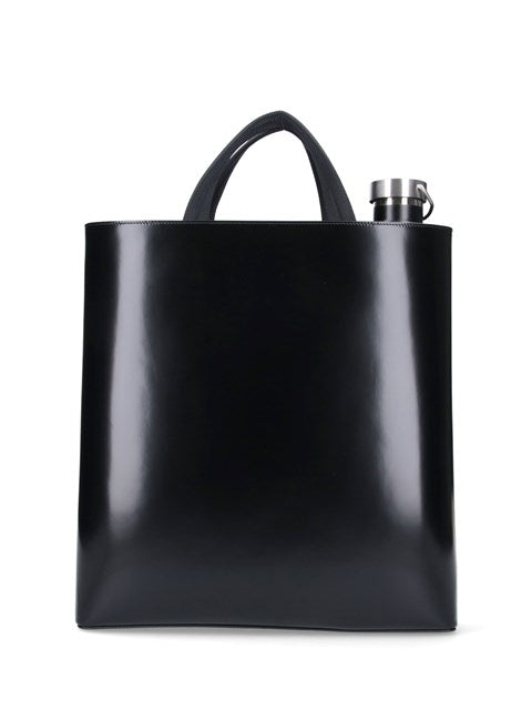 Prada Men Tote Bag With Bottle