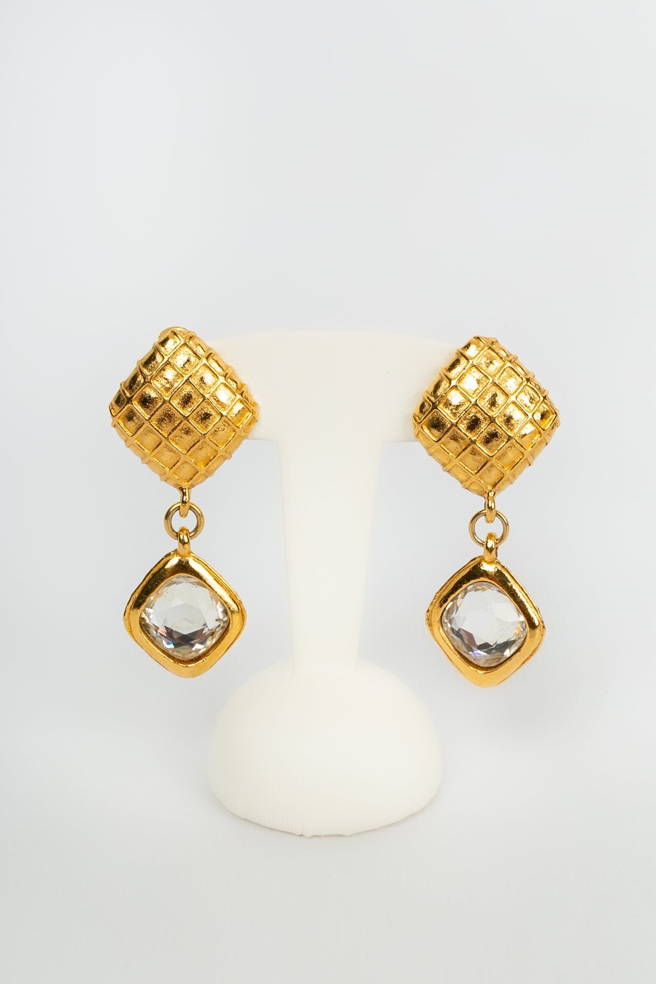 Parure perlÃƒÆ’Ã‚Â©e et strassÃƒÆ’Ã‚Â©e Chanel