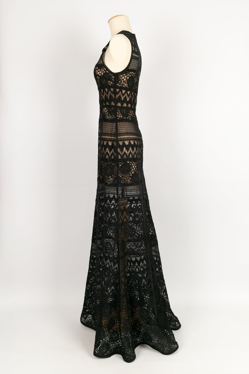 Robe longue Elie Saab Printemps 2016