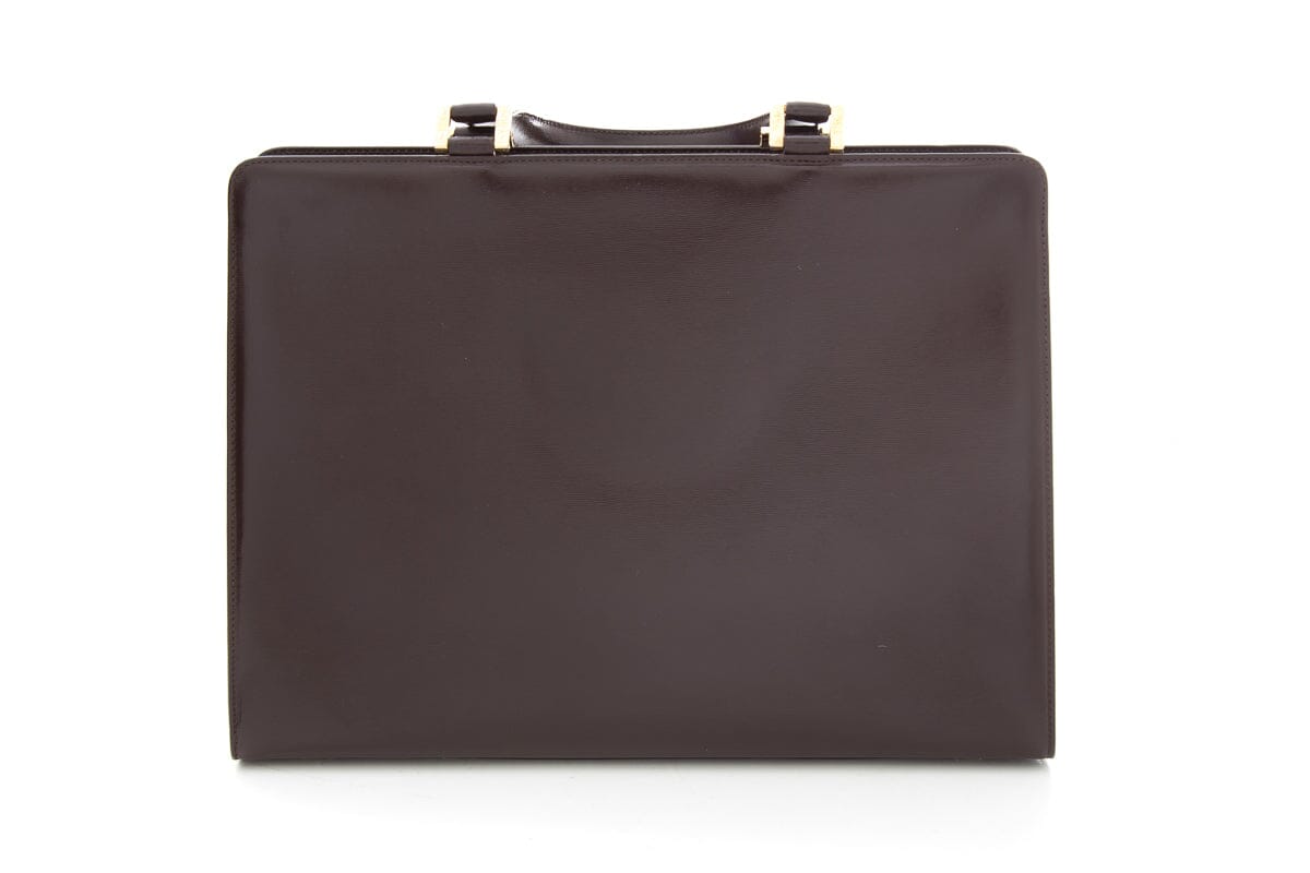 Yves Saint Laurent Vintage Brown Leather Handbag