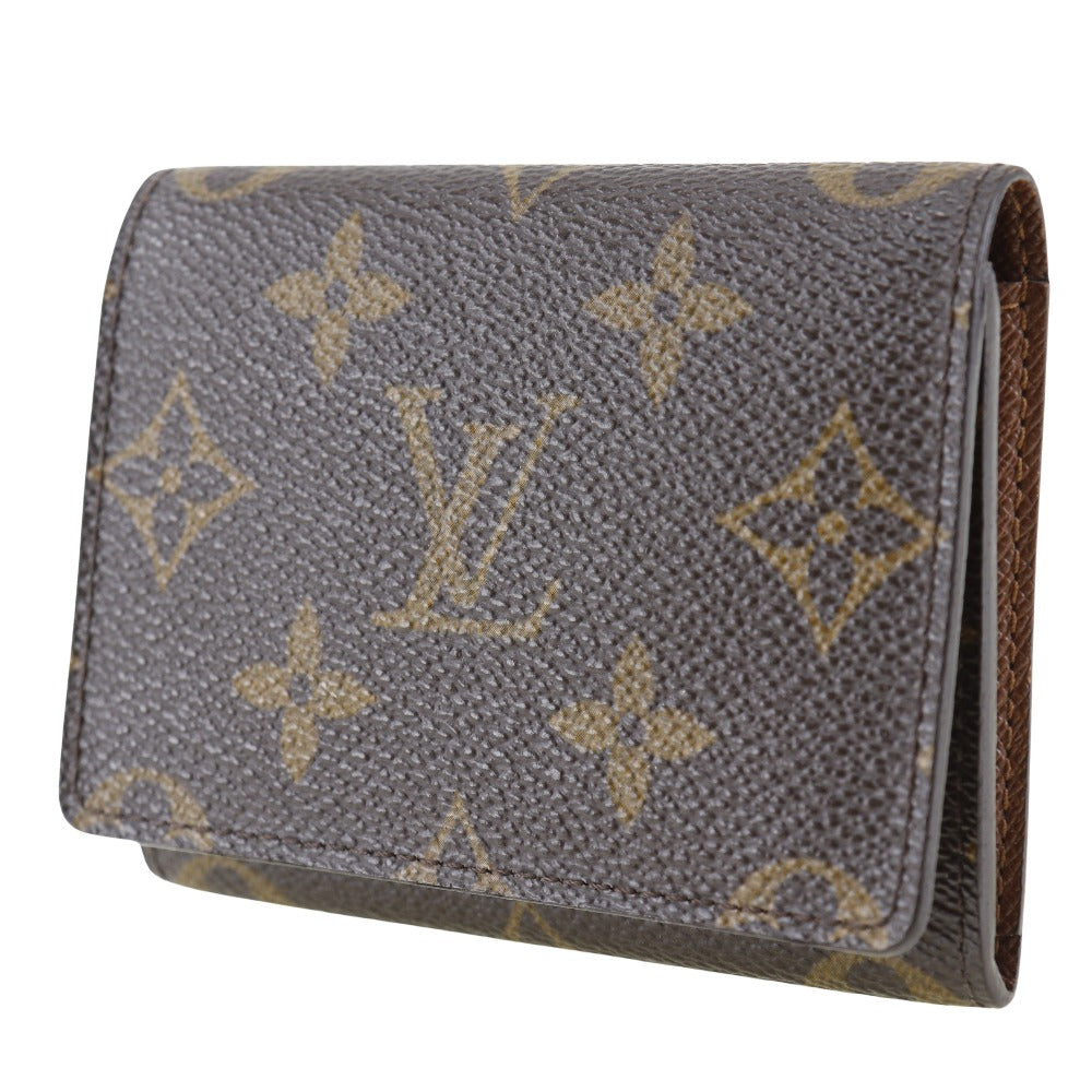 Louis Vuitton Enveloppe Carte De Visite  Canvas Wallet  ()