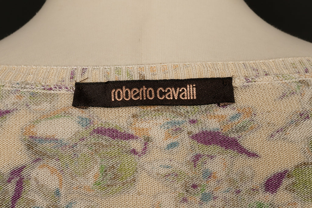 Cardigan imprimÃƒÆ’Ã‚Â© Roberto Cavalli