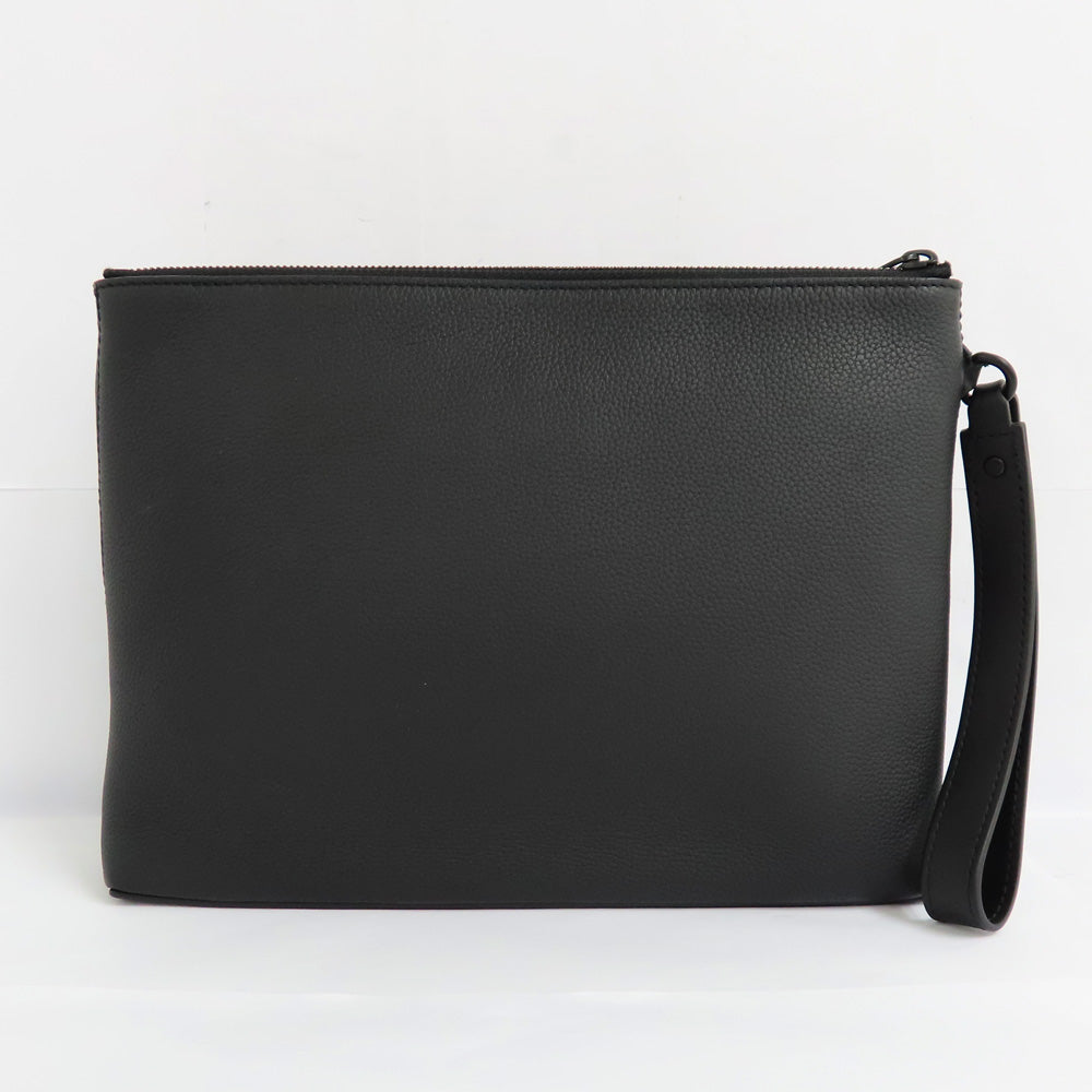 Louis Vuitton Ipad M69837 LV Aerosmith Clutch Bag Black ather Black G  Mens Unisex