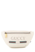 Gucci Vintage Logo Ivory Leather Belt Bag