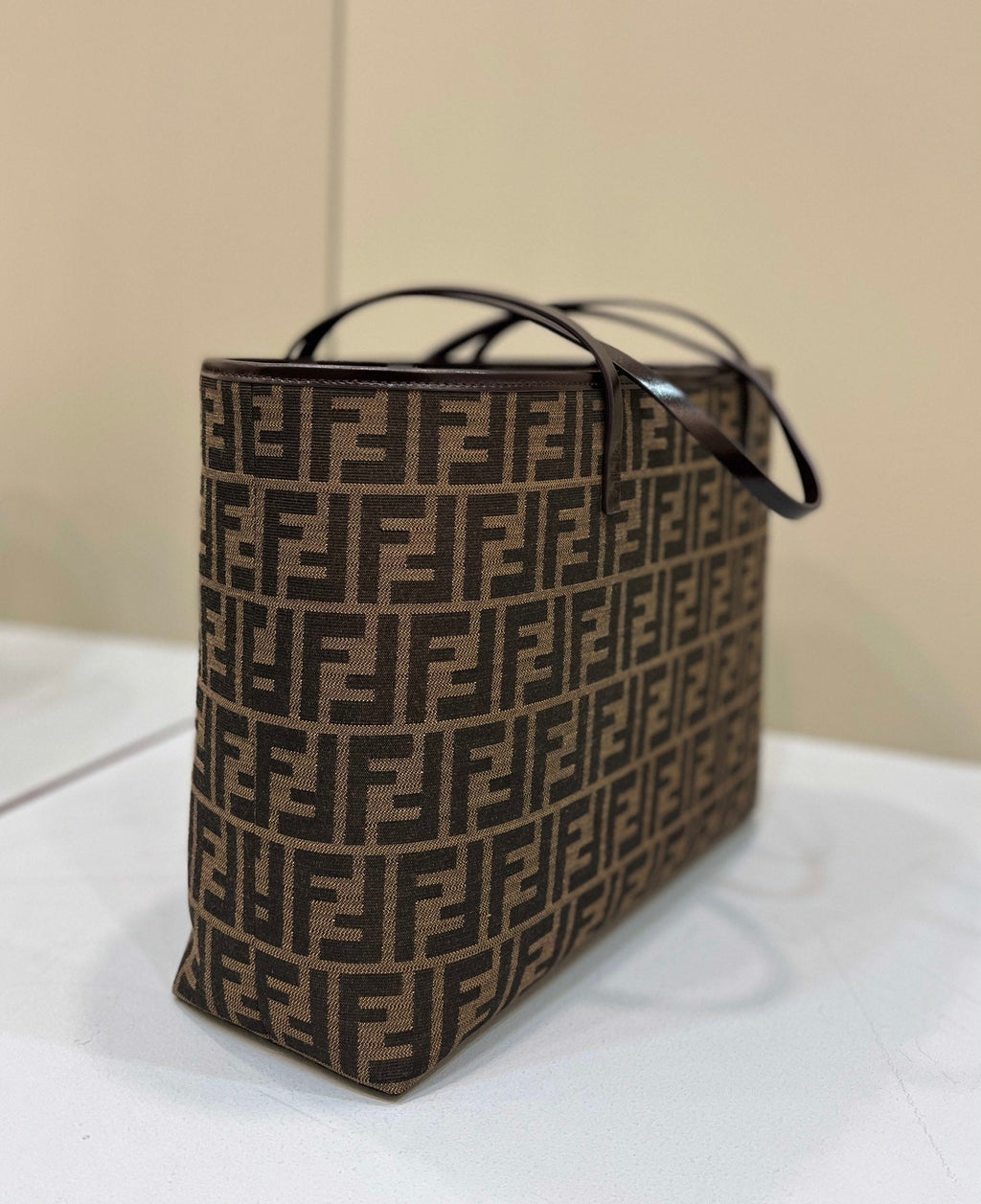 FI Tote Bag Brown For Woman 18.9in/48cm
