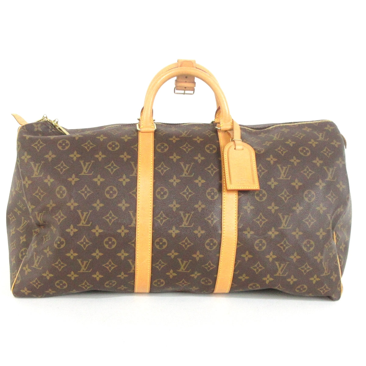 Louis Vuitton Keepall 55  Canvas Travel Bag ()