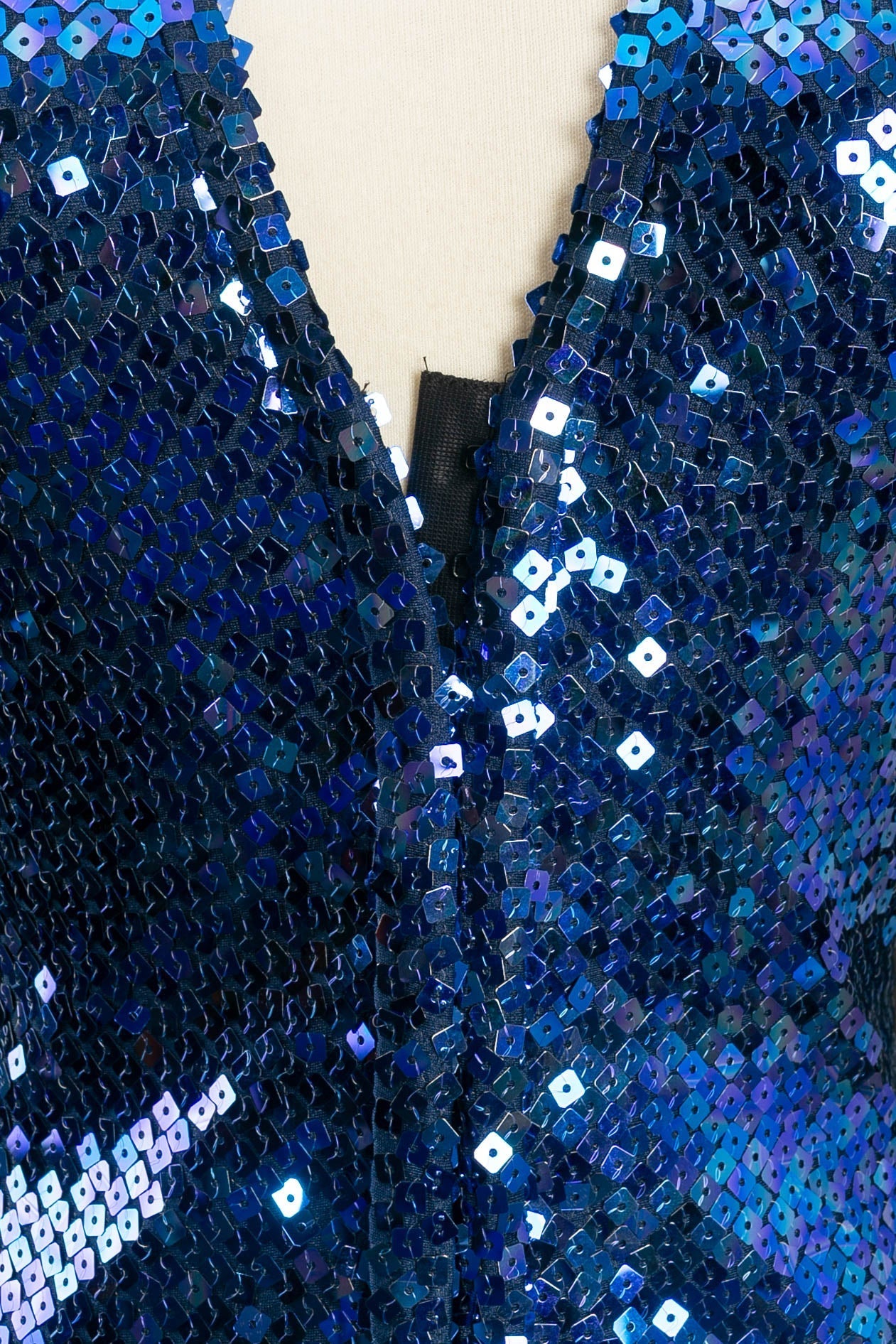 Gilet bleu ÃƒÆ’Ã‚Â  sequins Chantal Thomass