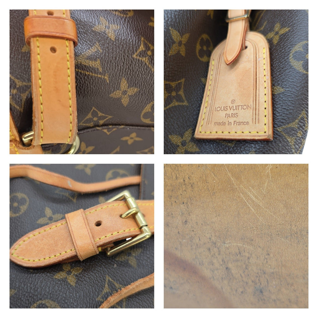 Louis Vuitton 1997 Monogram Canvas Montsouris GM Backpack