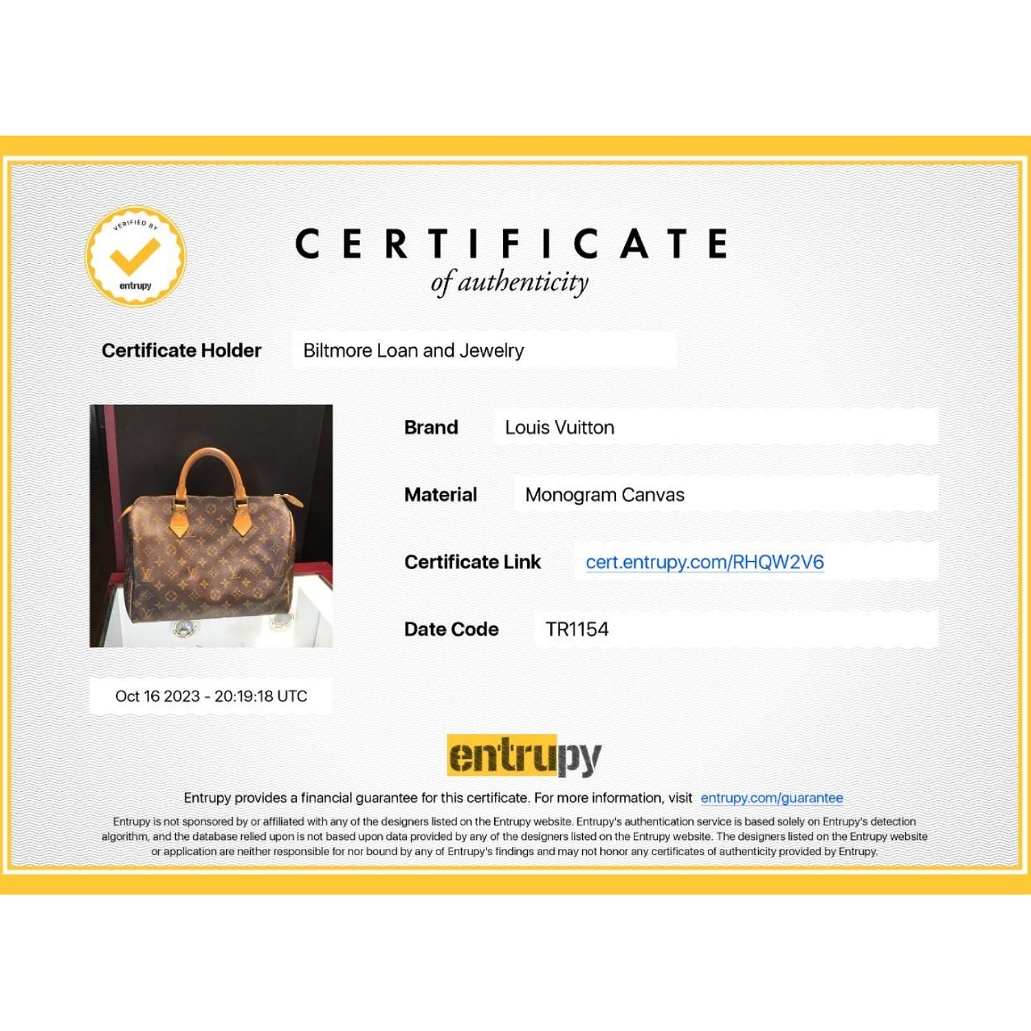 Louis Vuitton 2014 Monogram Canvas Speedy 30 Bag