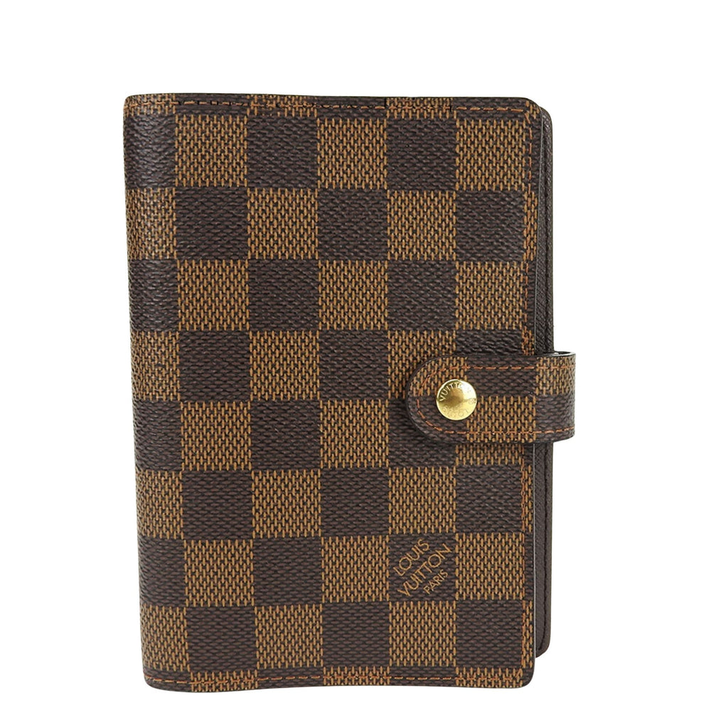 Louis Vuitton Couverture Agenda Fonctionnel Pm  Canvas Wallet  ()