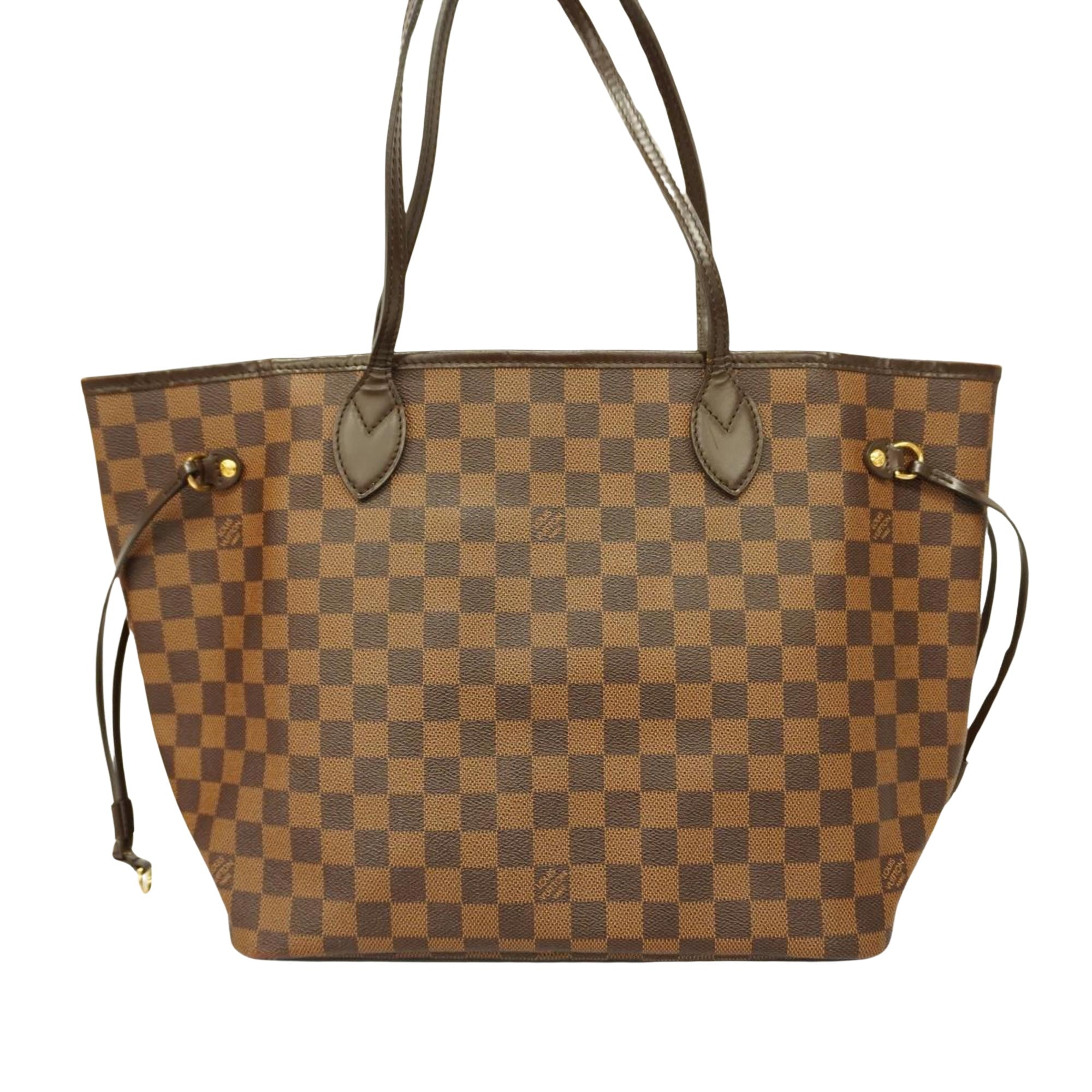 Louis Vuitton Neverfull Mm  Canvas Tote Bag ()