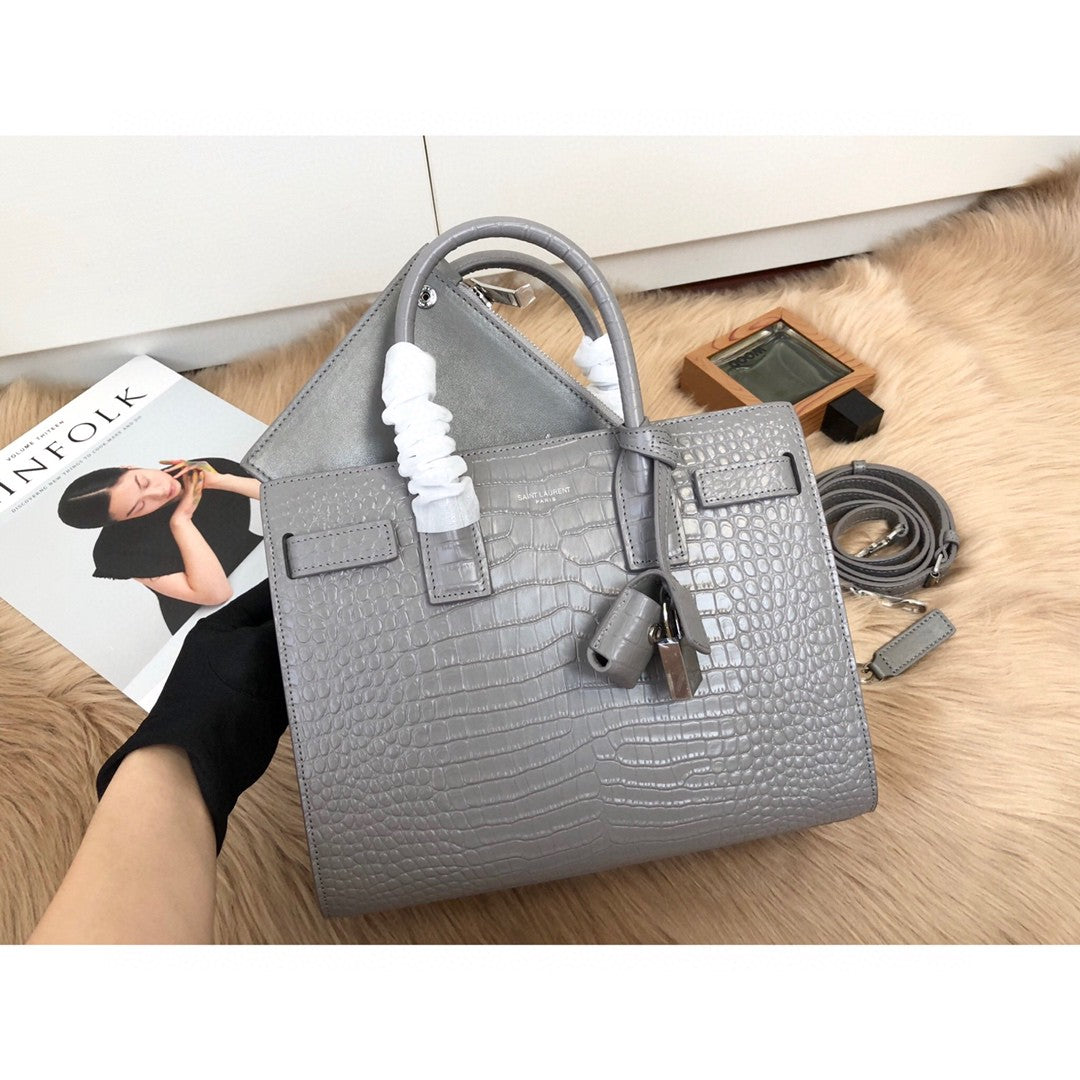 GLAMI Sac De Jour Small In-Gray For Women 12.5in/32cm YSL