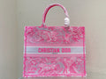 GLAMI Large Book Tote Pink, For Women, WomenÃ¢â‚¬â„¢s Handbags 16.5in/42cm CD M1265ZRVJ_M956