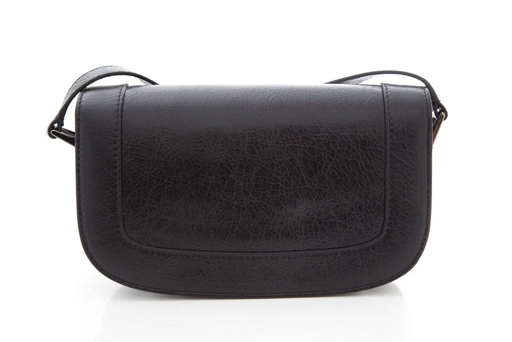 Valentino Black SuperVee Leather Handbag