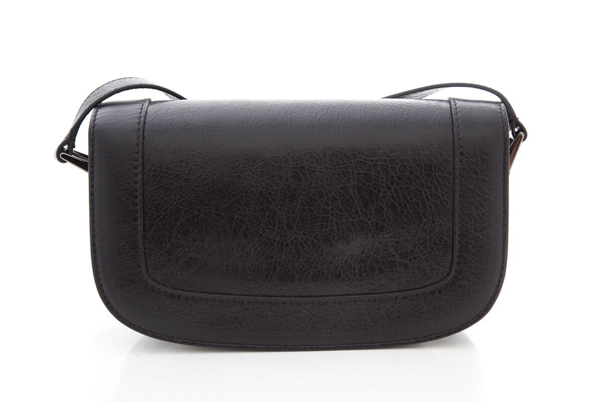 Valentino Black SuperVee Leather Handbag