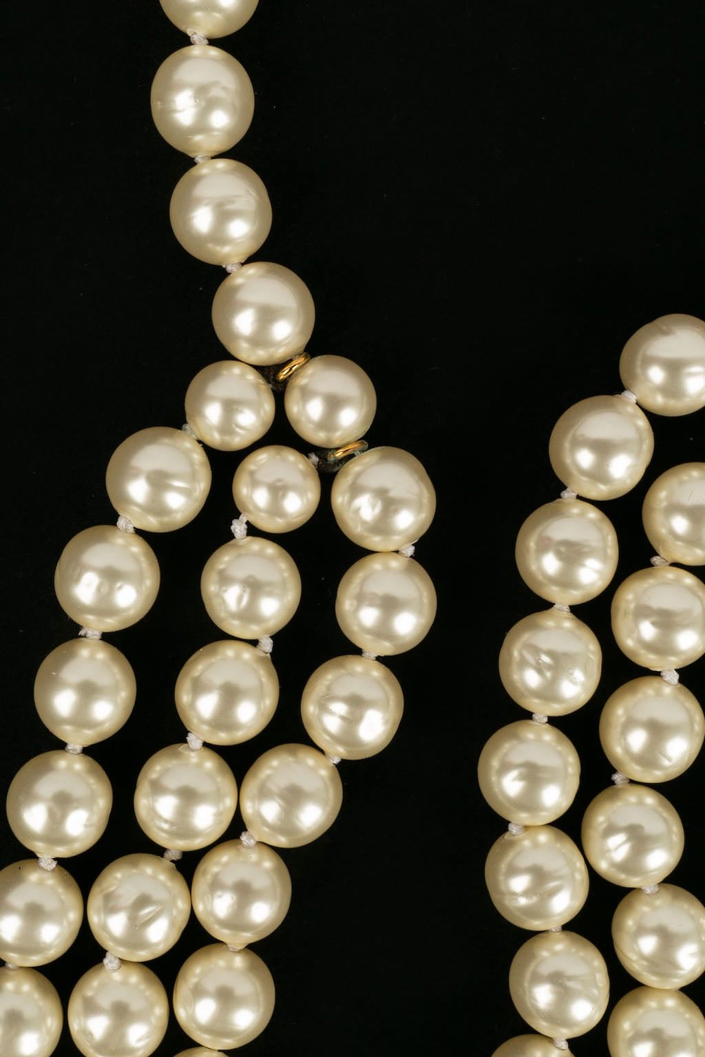 Ceinture de perles nacrÃƒÆ’Ã‚Â©es Chanel 1993
