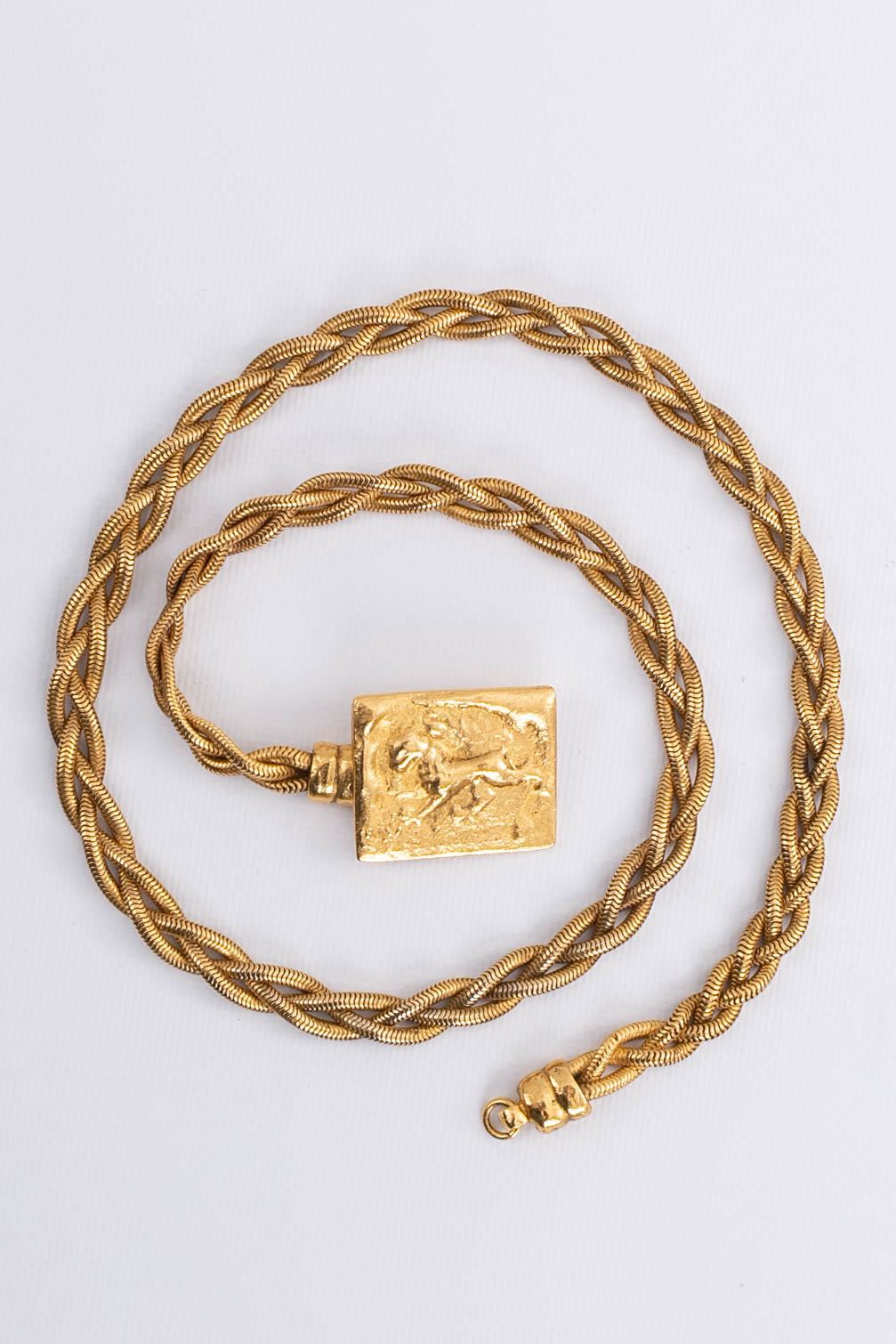 Ceinture doré Chanel