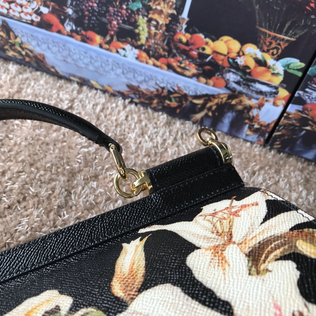 GLAMI MeGLAMIum Sicily Handbag Unique Print Motifs Muticolour For Women 10.2in/26cm GLAMI