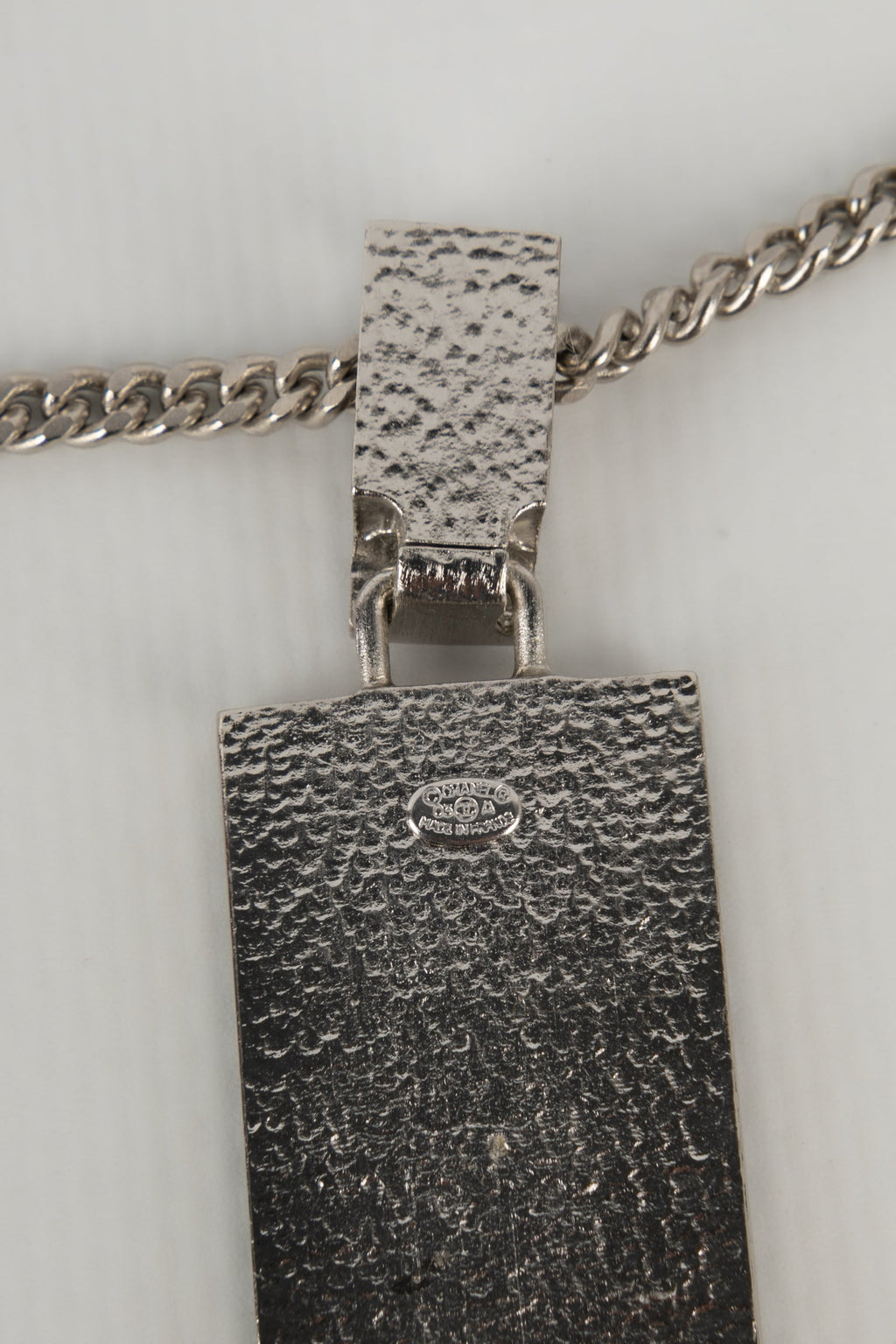 Collier argentÃƒÆ’Ã‚Â© Chanel Automne 2003