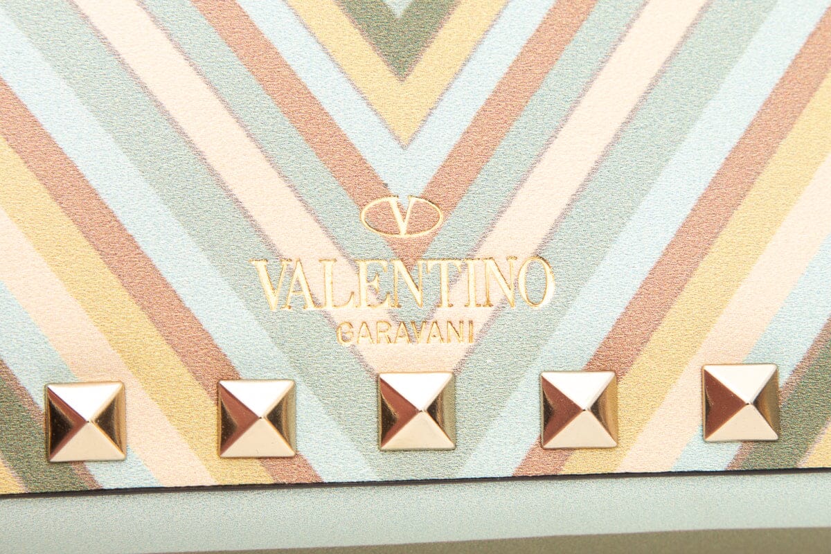 Valentino Multi Chevron 1975 Rockstud Cross-Body