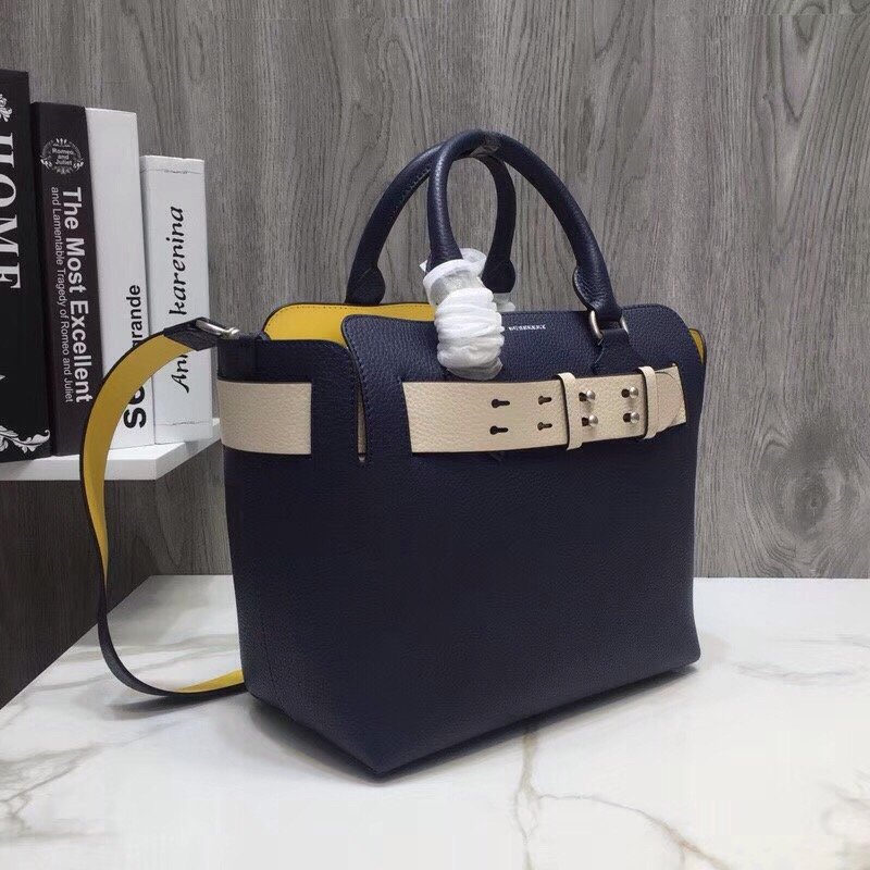 GLAMI Small Triple Stud Belt Bag Blue For Women, Bags 14in/36cm