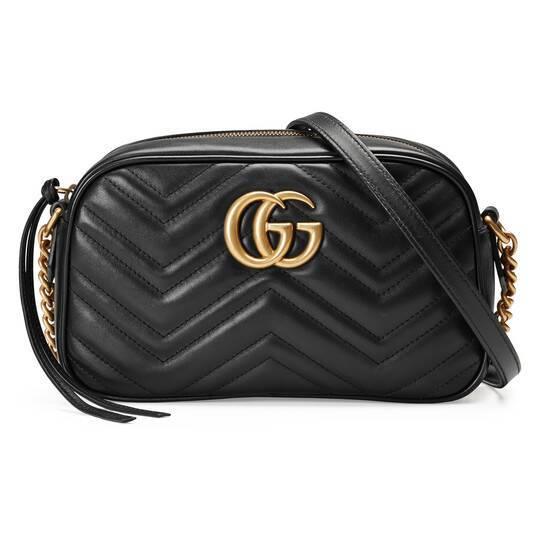 Gucci GG Marmont small matelassÃƒÆ’Ã‚Â© shoulder bag
