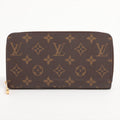 Louis Vuitton Monogram Zippyr Wallet M42616 Brown Round Zipper Wallet
