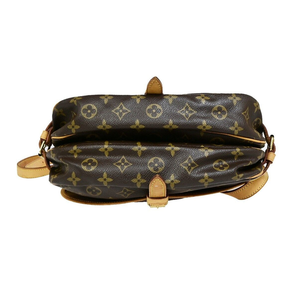 Louis Vuitton Saumur 30  Canvas Shoulder Bag