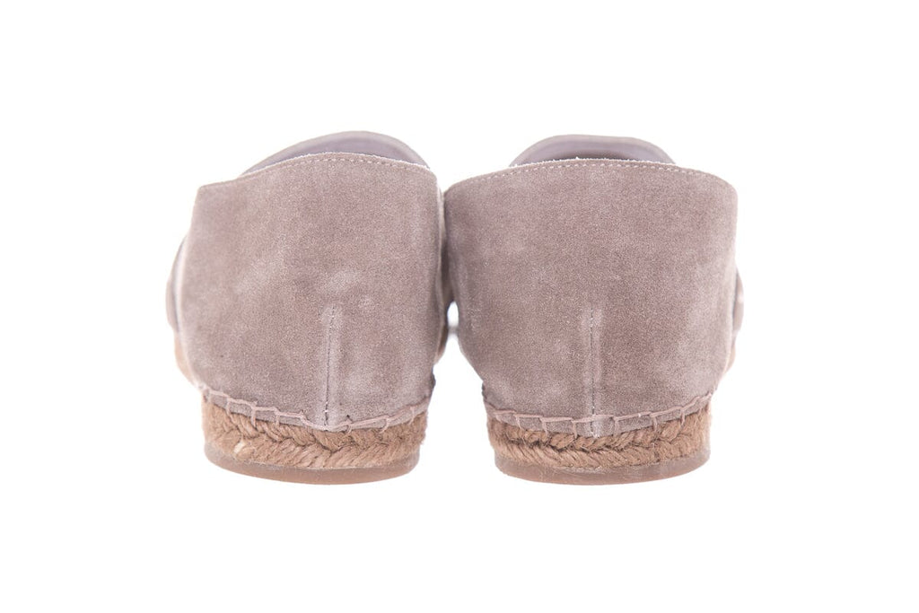 Brunello Cucinelli Taupe Suede Espadrille SZ 40.5