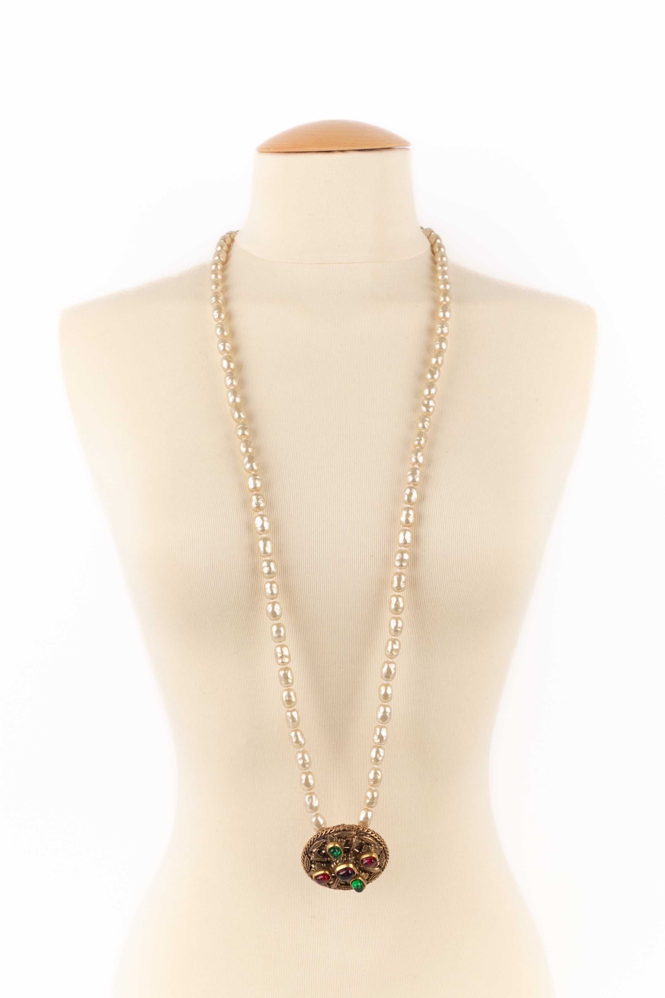 Collier byzantin Chanel 1983