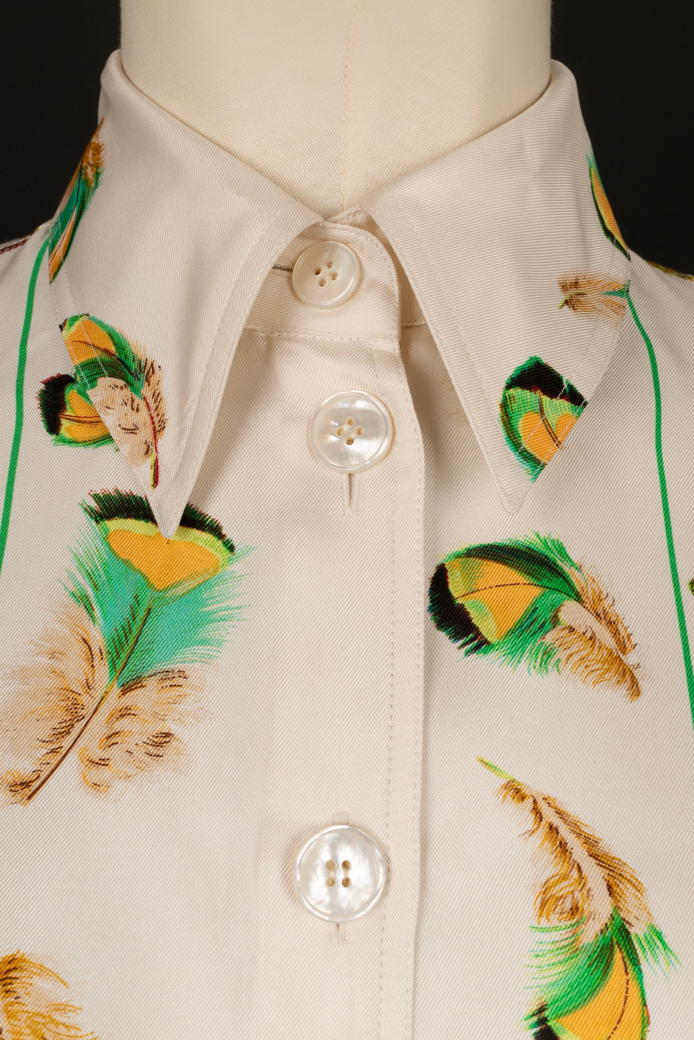 Haut / Chemise HermÃƒÆ’Ã‚Â¨s "Plumes"