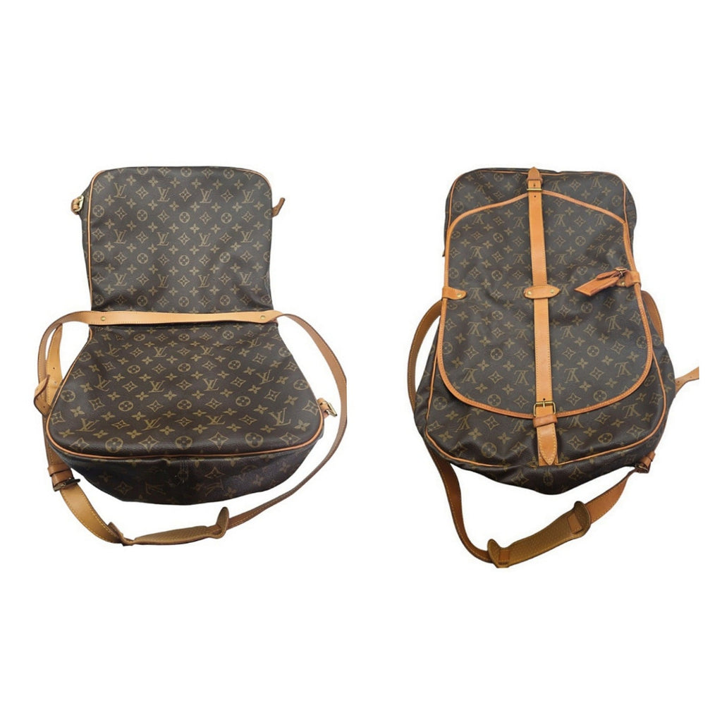 Louis Vuitton Vintage Monogram Saumur Bag