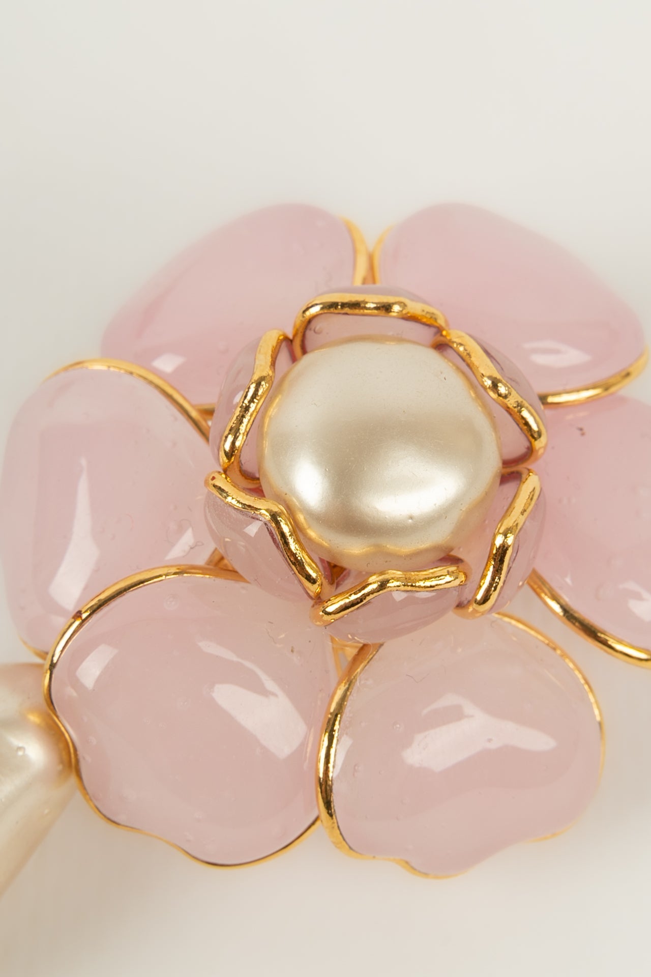 Broche / pendentif fleur Augustine
