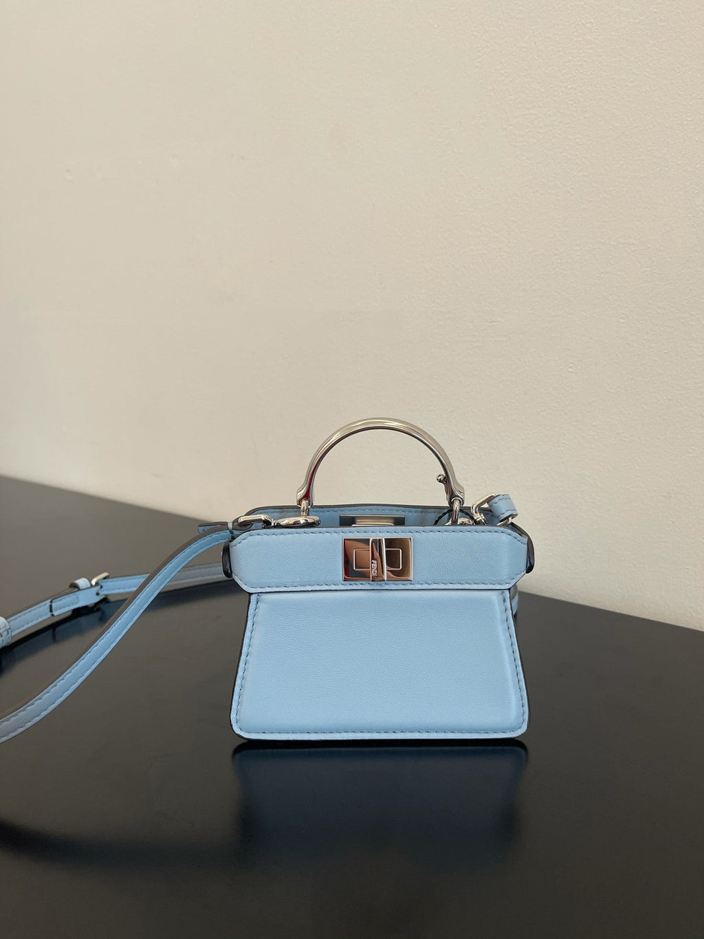 FI GlamI ISeeU Petite Blue Micro Bag For Woman 11cm/4.5in