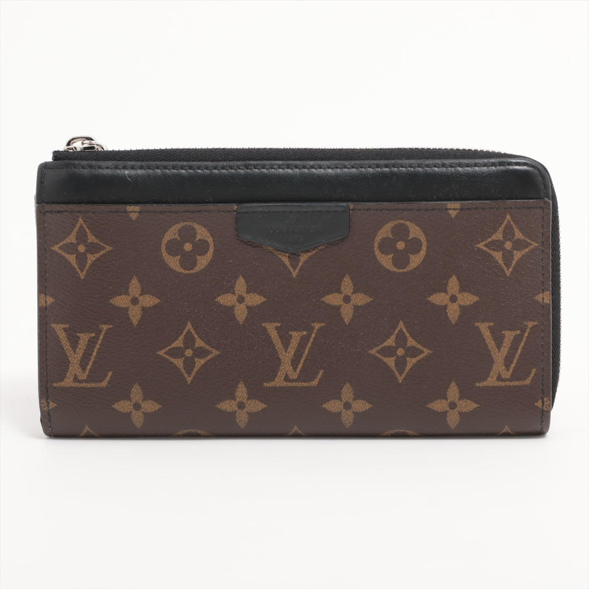 Louis Vuitton Monogram Makassar Zippyr Dragon M69407 Black X Brown Round Zipper Wallet