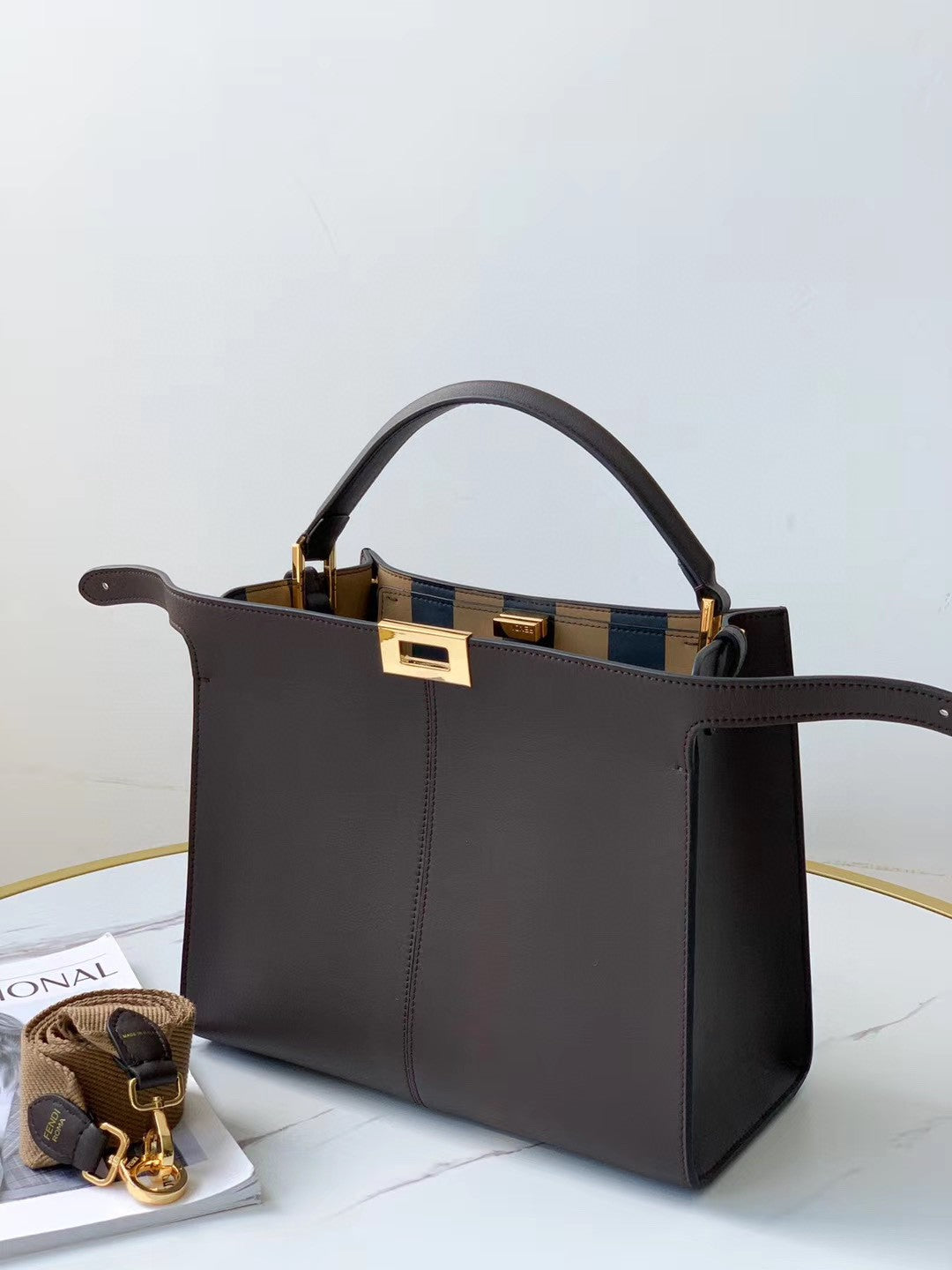FI GlamI X-Lite Tote MeGLAMIum Purple Bag For Woman 30cm/12in
