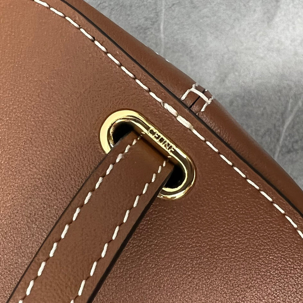 GLAMI Small Box Cuir Triomphe Brown For Women 4in/11cm 199263DU3.04LU