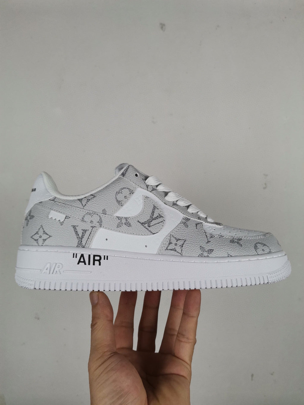Ã‚Â GLAMI ForGLAMI 1 Low x Louis Vuitton Virgil Abloh ‘White Grey’ For MenÃ‚Â 
