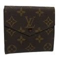 Louis Vuitton Porte-Monnaie  Canvas Wallet  ()
