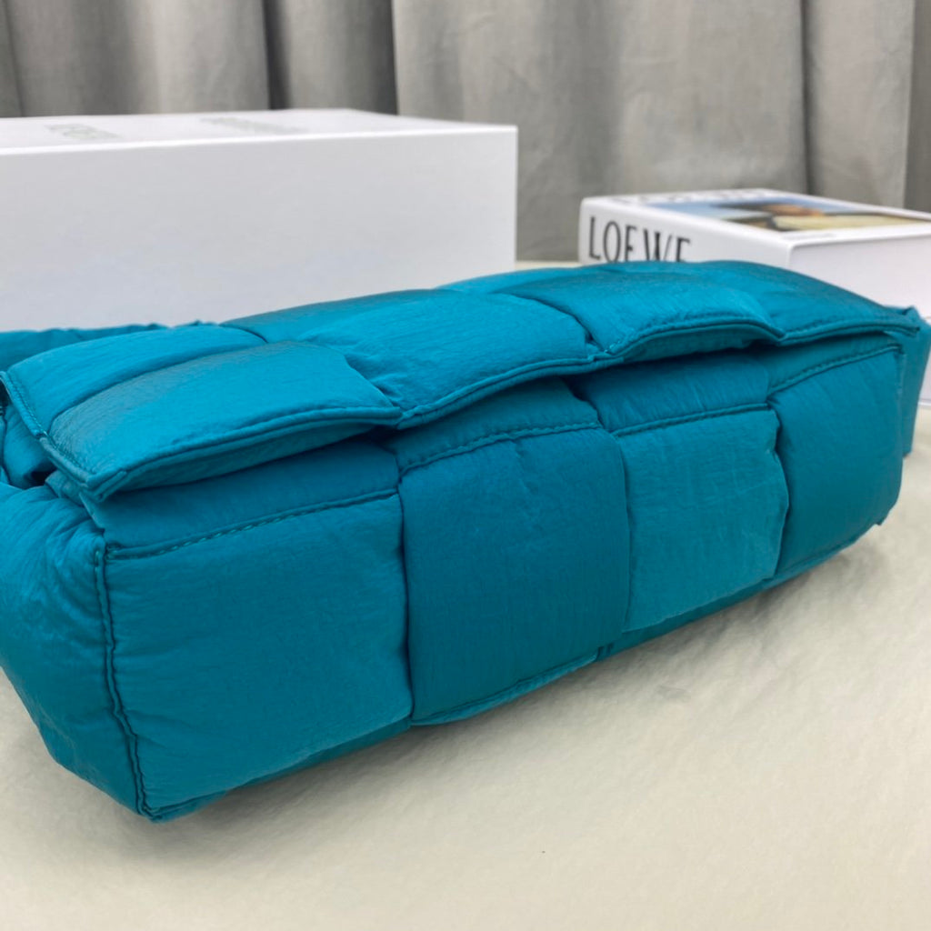 GLAMI Padded Tech Cassette Bag For Women 11.8in/30cm In Blue 628951VBO814634