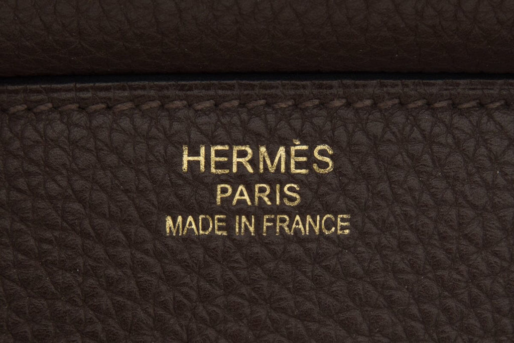 HermÃƒÆ’Ã‚Â¨s Chocolate 35 CM Birkin Handbag