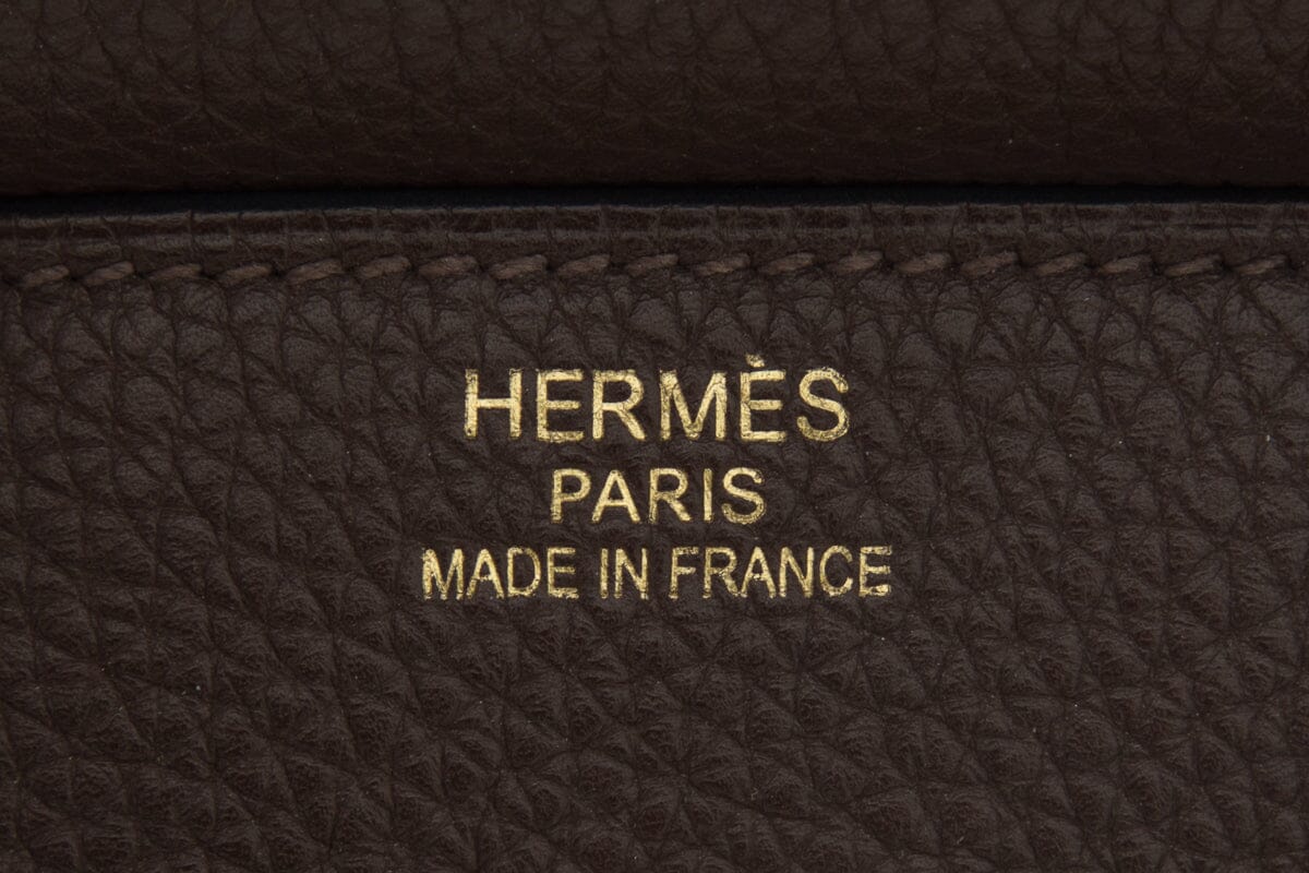 HermÃƒÆ’Ã‚Â¨s Chocolate 35 CM Birkin Handbag