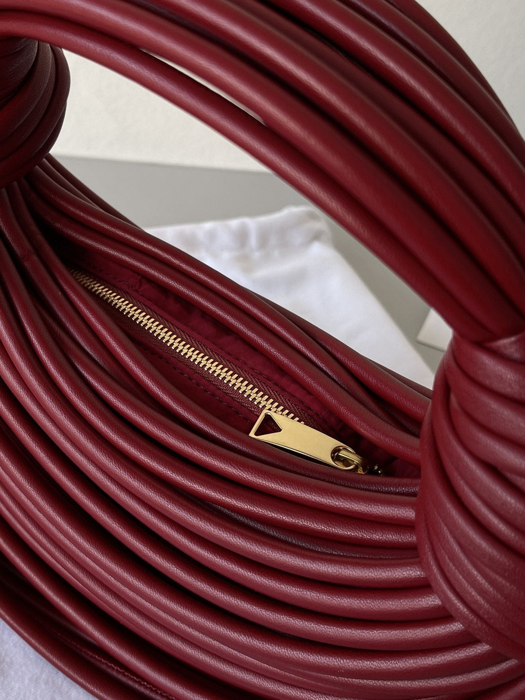GLAMI Double Knot Red, For Women, Bags 9.8in/25cm