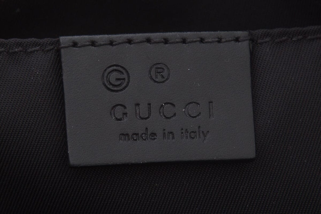 Gucci Web Zip Around Black Belt Bag