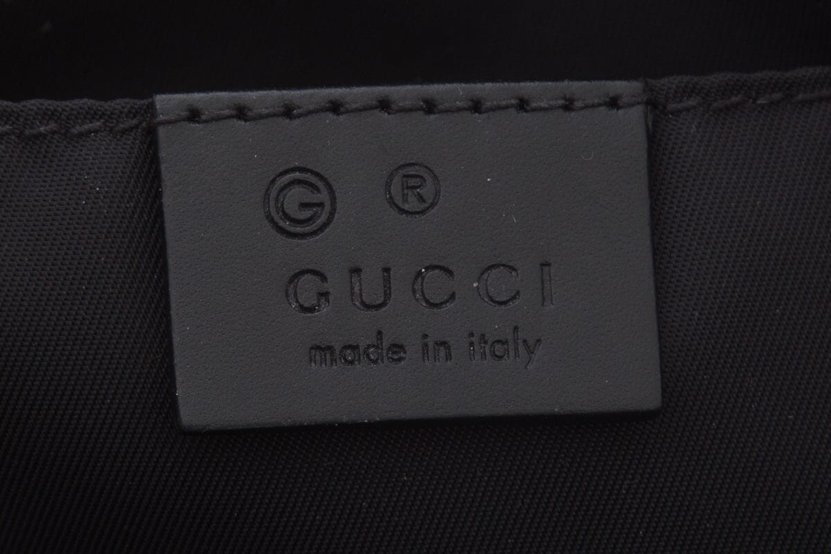Gucci Web Zip Around Black Belt Bag