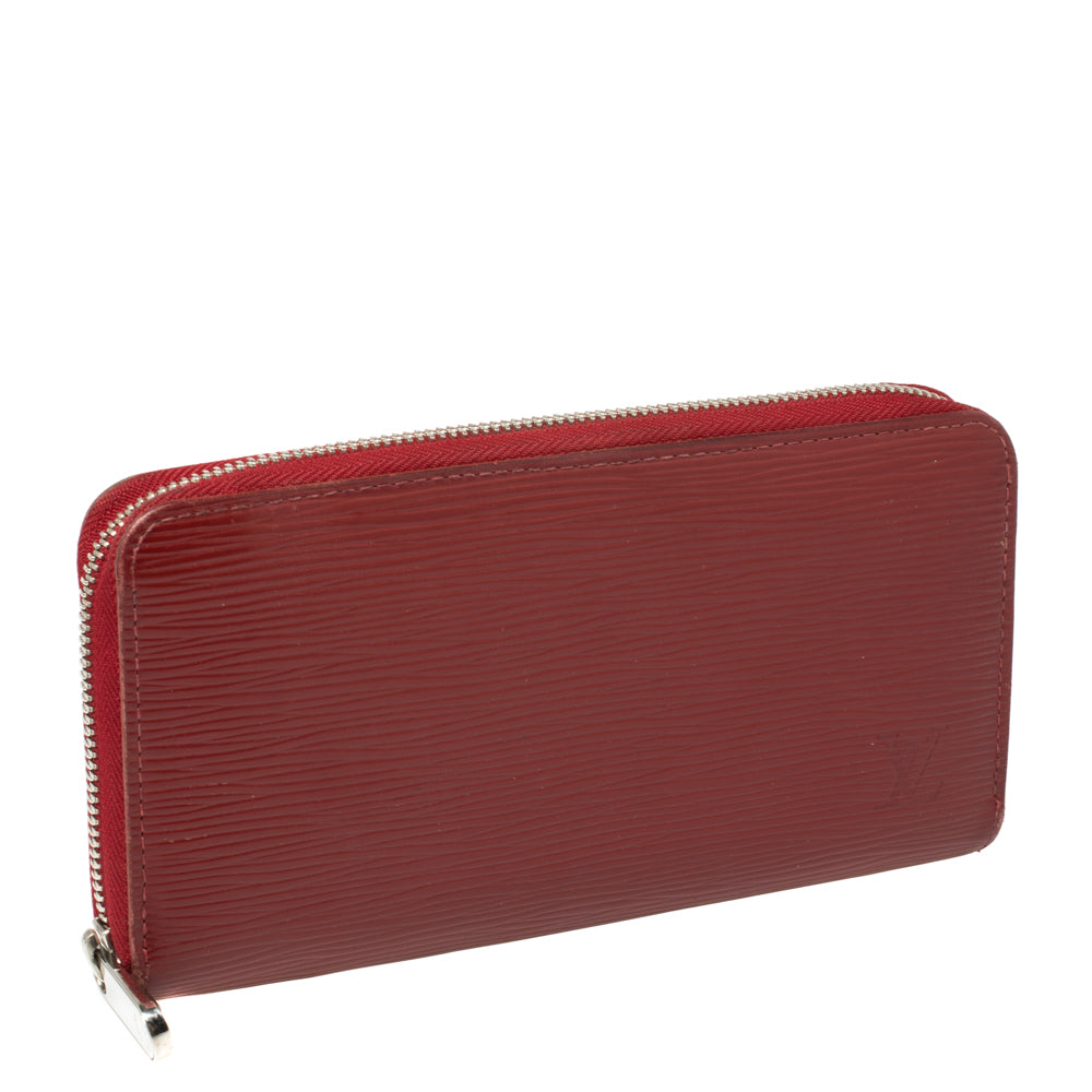 Louis Vuitton Rubis Epi Leather Zippy Wallet..