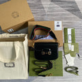 gg Horsebit 1955 Mini Bag Black For Women, Women’s Bags 8in/21cm gg 658574 18YSG 1060