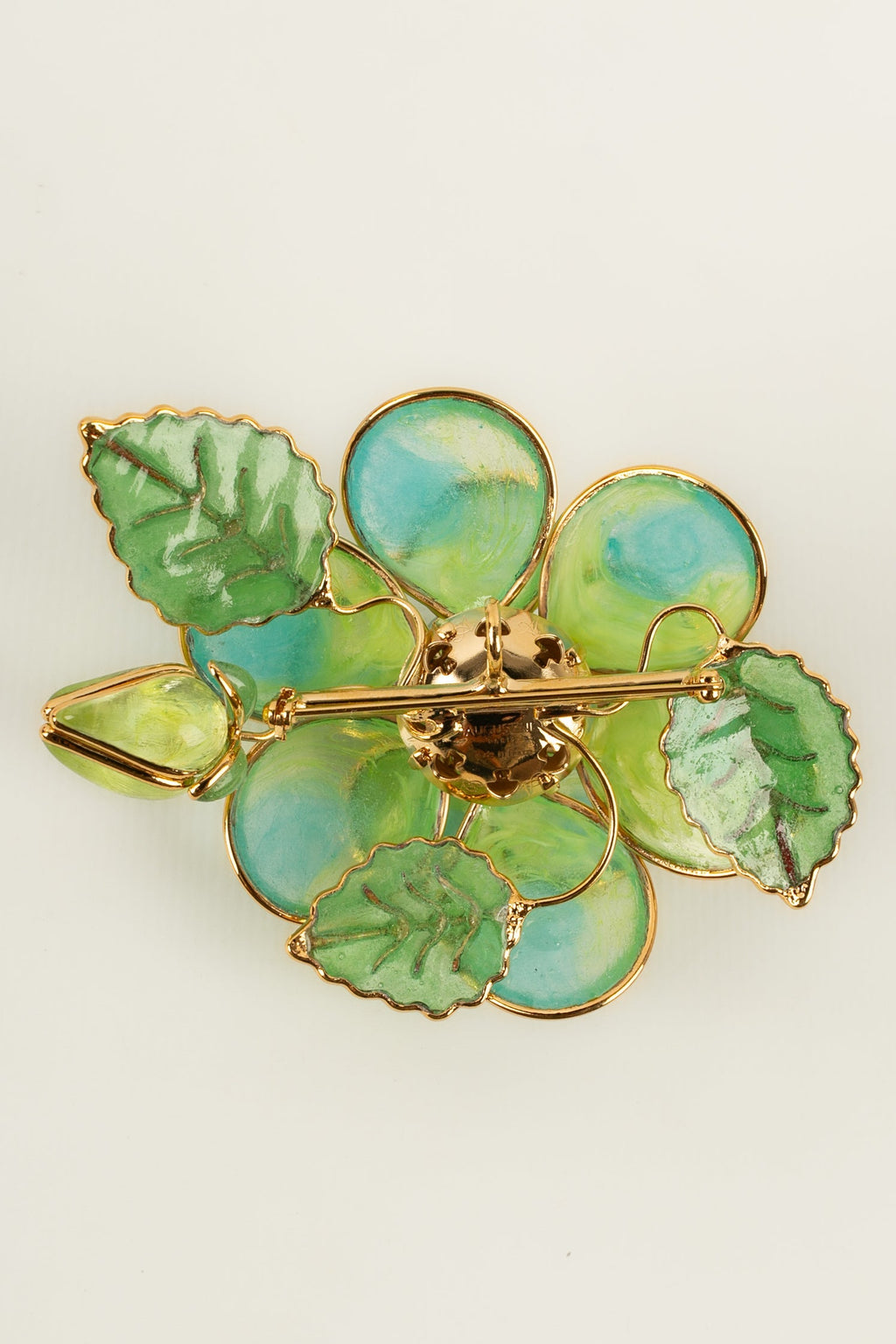 Broche / pendentif fleur Augustine