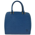 Louis Vuitton 1998 Blue Epi Pont Neuf Handbag M52055